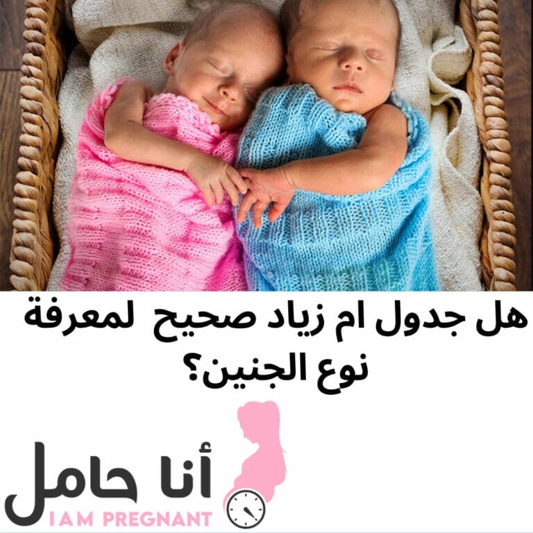 هل جدول أم زياد صحيح لمعرفة نوع الجنين؟